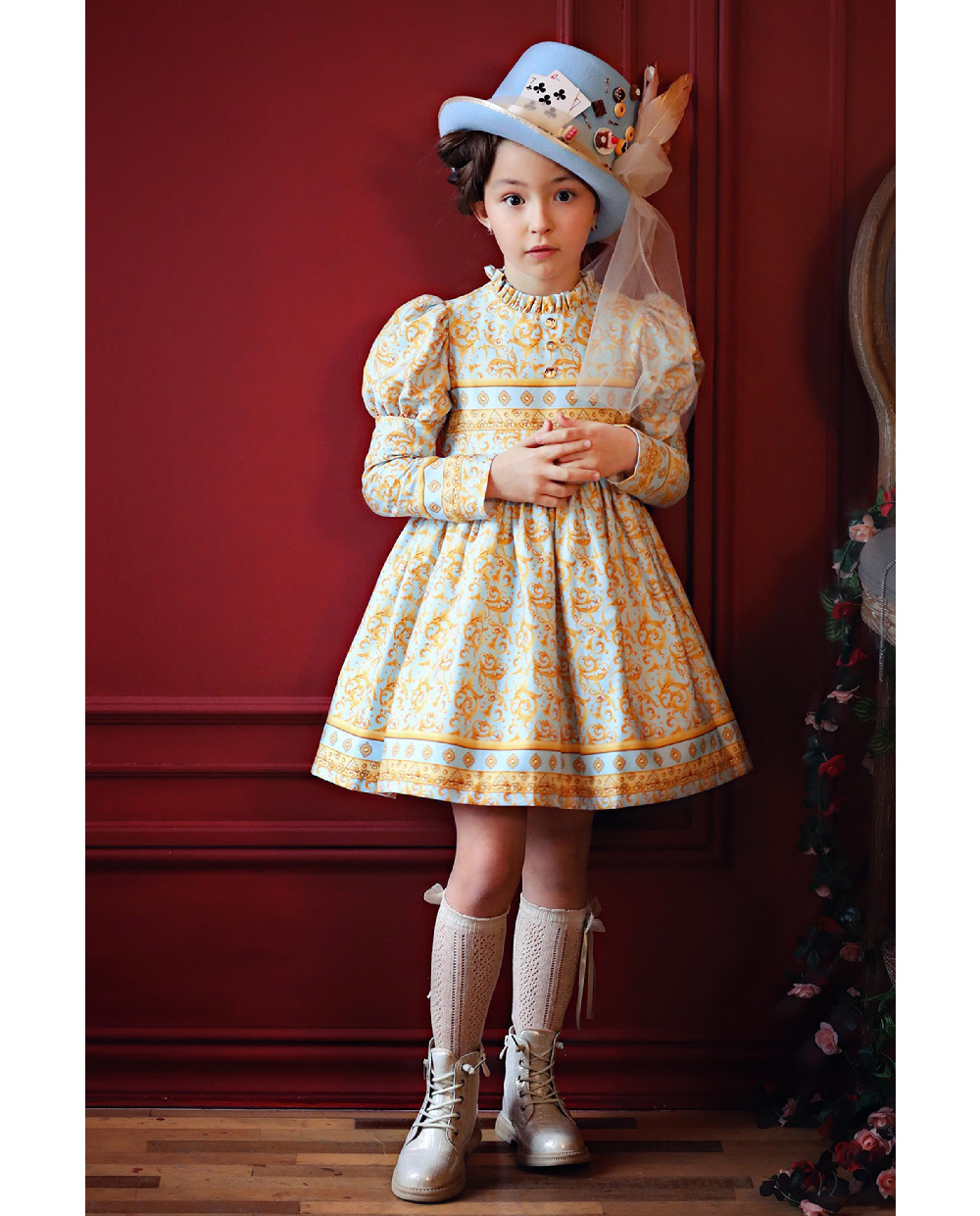 Платье Барокко золотое