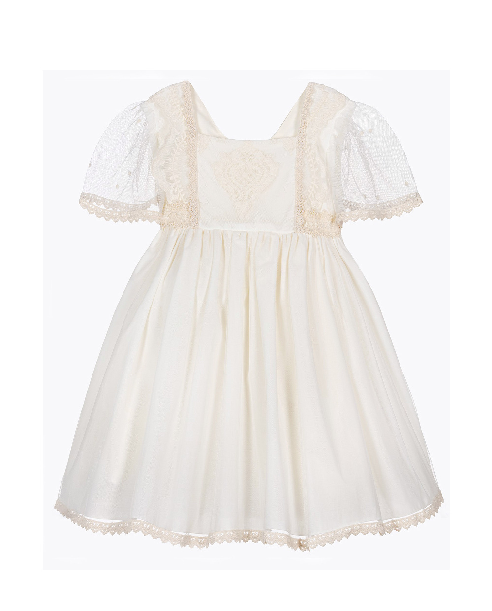 Кружевное воздушное платье