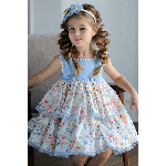 Легкий сарафан в цветочек