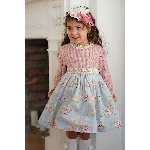 Мягкое платье с мишками