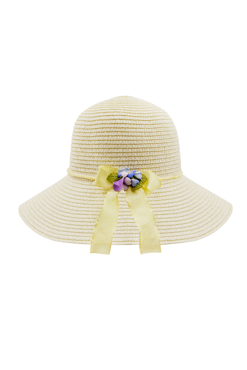 Шляпа большая Пармские фиалки