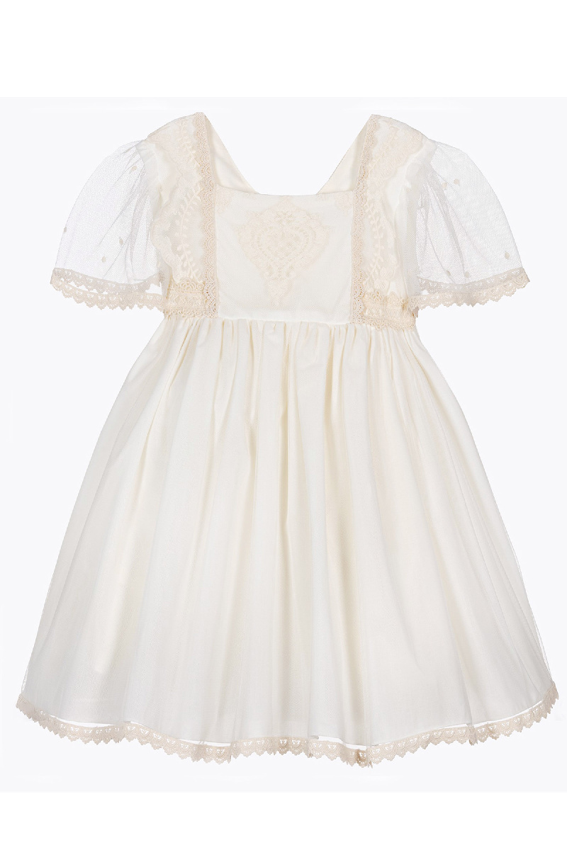 Кружевное воздушное платье