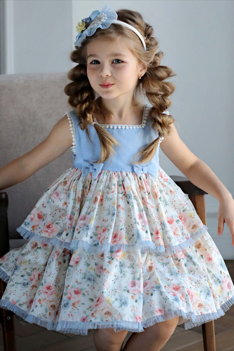 Легкий сарафан в цветочек