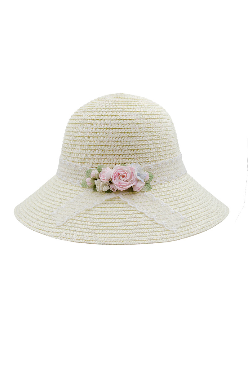 Шляпа большая Джульетта, розовая