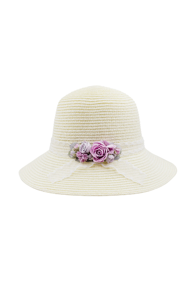 Шляпа большая Джульетта, сиреневая